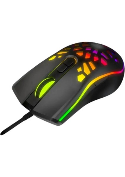 Kablolu Işıklı Rgb 3600 Dpi Gaming Mouse Bwm9