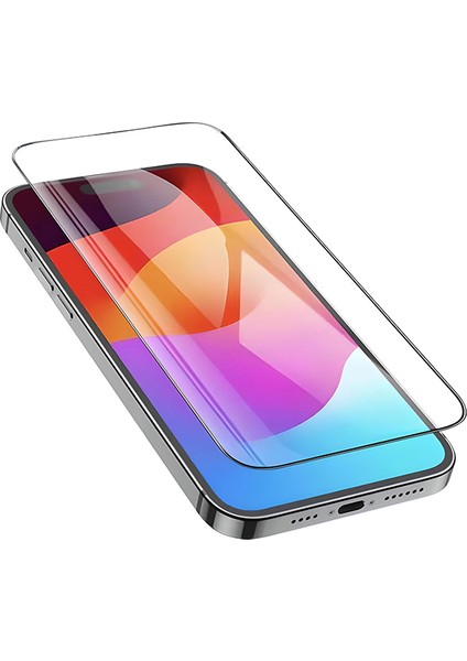 Guardian Shield Series Apple iPhone 15 Plus Hd Tempered Kırılmaz Cam Ekran Koruyucu 10 Adet Set