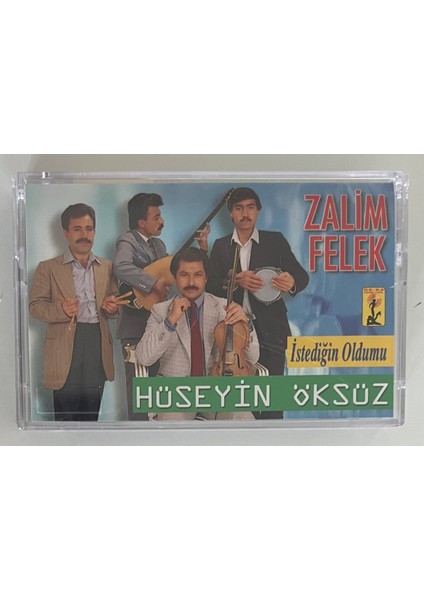 Hüseyin Öksüz Zalim Felek Kaset (Orjnal Dönem Baskı Kaset)