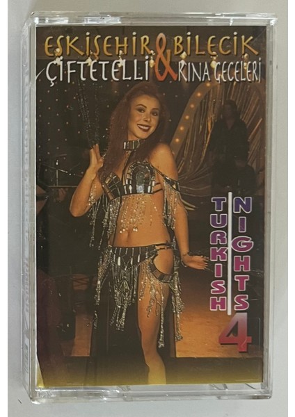 Eskişehir Bilecik Çiftetelli Kına Geceleri Kaset (Orjnal Dönem Baskı Kaset)