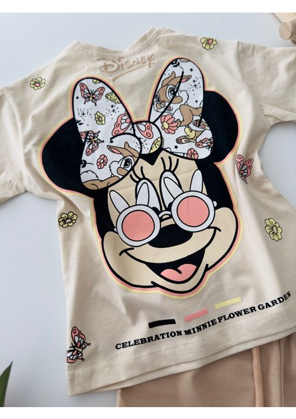 Mnn Sincap Karakterli Kız Çocuk Pamuklu takım - Kahve fırsatları