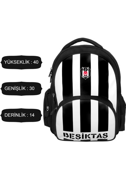 3 Bölmeli Çubuklu Suni Deri Okul Sırt Çantası+Kalemlik modelleri