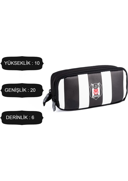 3 Bölmeli Çubuklu Suni Deri Okul Sırt Çantası+Kalemlik indirimleri