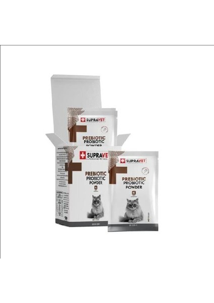 Bagışıklık Güçlendirici Kediler Için Toz Probiyotik ve Prebiyotik Takviyesi 1,5 gr