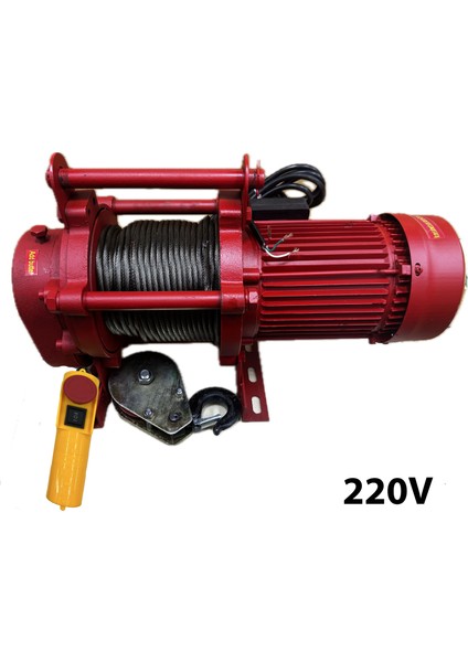 500-1000 50 mt Mini Vinç 220V