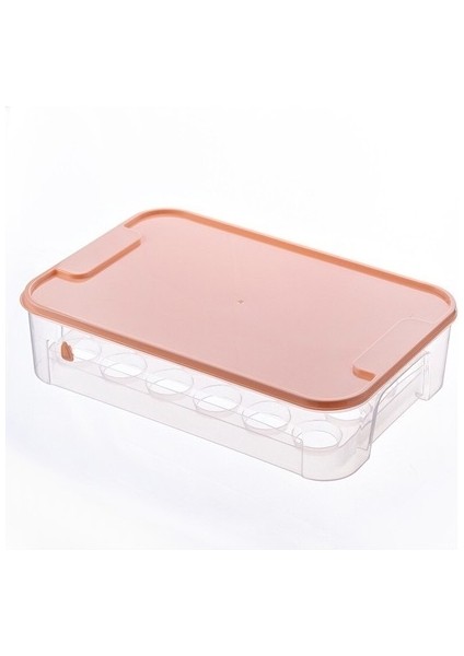 Yumurta Kutusu Buzdolabı Taze Tutma Depolama Izgarası Ev Yumurta Rafı Braketi Darbeye Dayanıklı Kutu (Yurt Dışından)