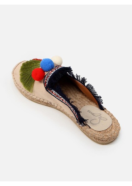 Canca Ekru Kadın Espadril Terlik fiyatları