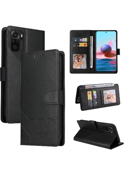 Xiaomi Redmi Not 10 Için Flip Case 4g Darbeye Kickstand Premium Üç (Yurt Dışından) indirimleri