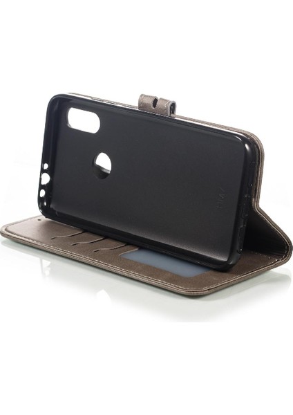 Cüzdan Durumda Xiaomi Redmi 7 Için Manyetik Kapatma Kart Tutucu Kickstand Tüm (Yurt Dışından)