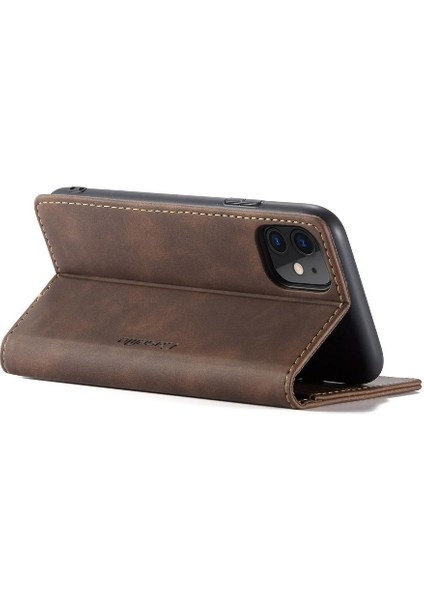 Iphone 11 Için Flip Case Folio Kitap Manyetik Kapatma Darbeye Vaka (Yurt Dışından)