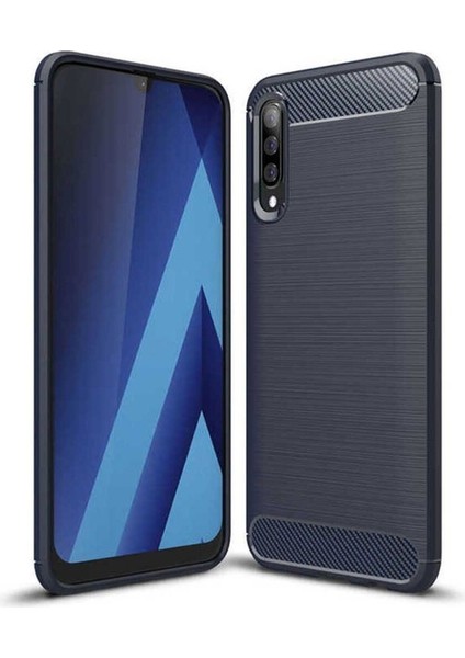 Samsung Galaxy M30 Uyumlu Kılıf Room Silikon Kapak, Lacivert