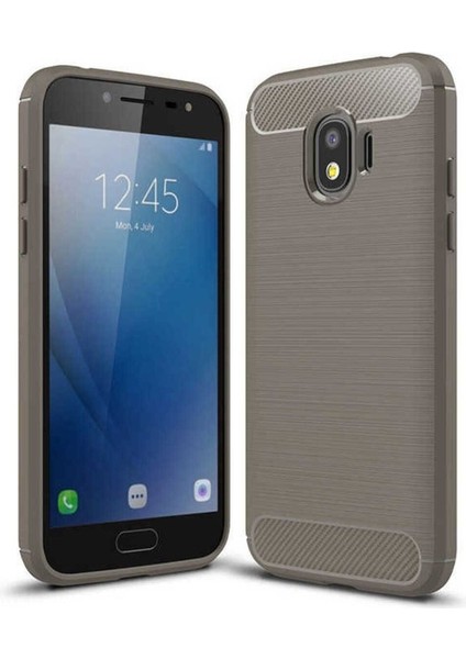 Samsung Galaxy J2 Pro 2018 Uyumlu Kılıf Room Silikon Kapak, Gri