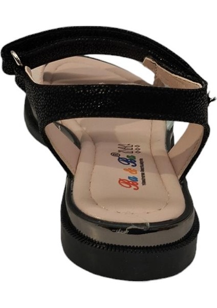 018501P Ortopedik Cırtlı Günlük Kız Çocuk Sandalet Ayakkabı