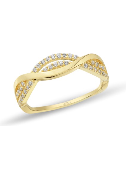 Taşlı Altın Yüzük YZKKCGK038 modelleri