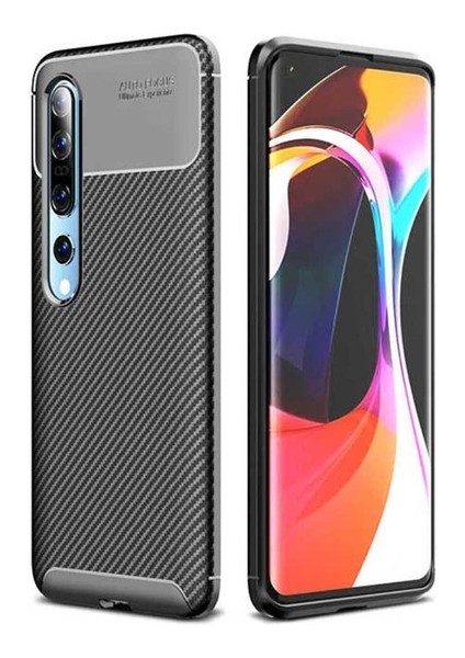 Xiaomi Mi 10 Uyumlu Kılıf Negro Silikon Kapak, Siyah