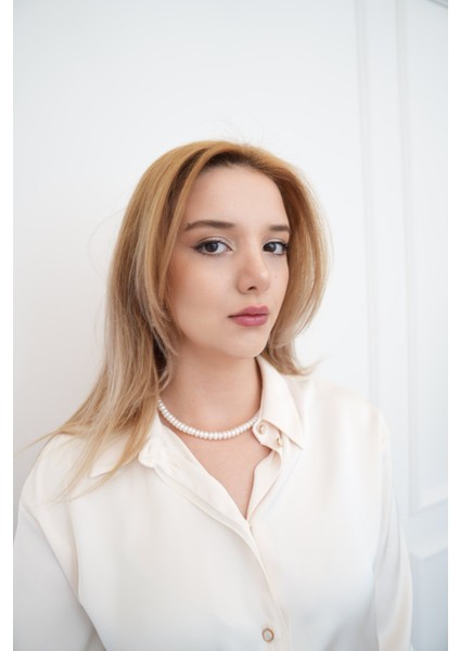 Diana Model Gerçek Inci Kolye