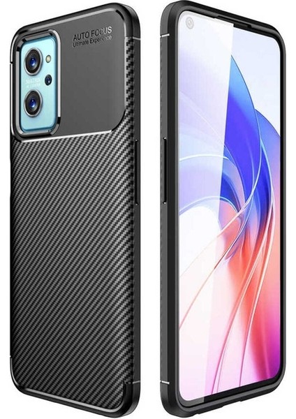 Oppo A96 4g Uyumlu Kılıf Negro Silikon Kapak, Siyah