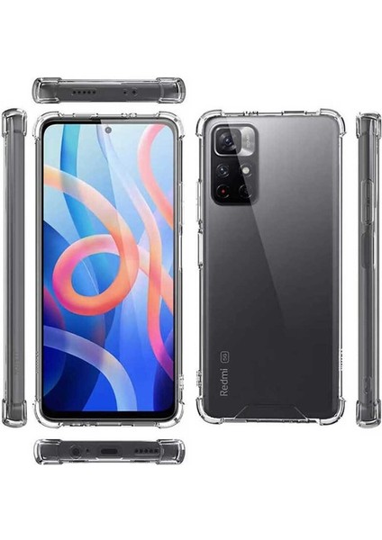 Xiaomi Poco M4 Pro 5g Uyumlu Kılıf Nitro Anti Shock Silikon
