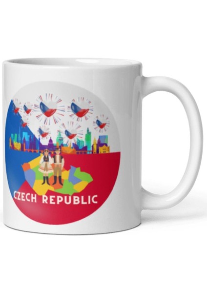 Çek Cumhuriyeti Hediye Kutusu 10 Parça Kupa Magnet Anahtarlık Kutu modelleri