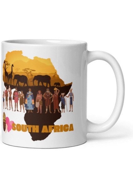 Afrika Hediye Kutusu 10 Parça Kupa Magnet Anahtarlık Kutu modelleri