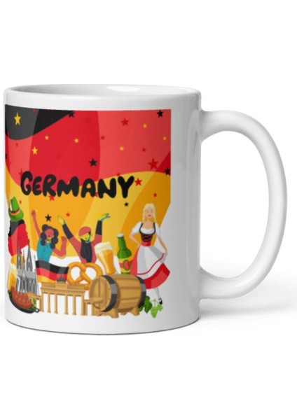 Almanya Hediye Kutusu 10 Parça Kupa Magnet Anahtarlık Kutu modelleri