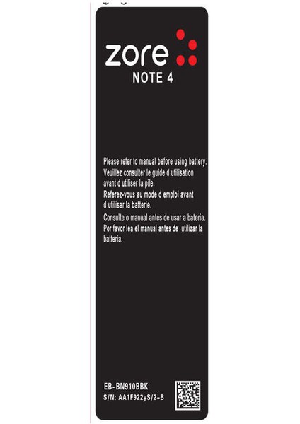 Samsung Galaxy Note 4 3150 Mah Quality Batarya