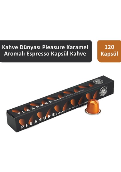 Kahve Dünyası Karamel Aromalı Kapsül Kahve 120 Kapsül