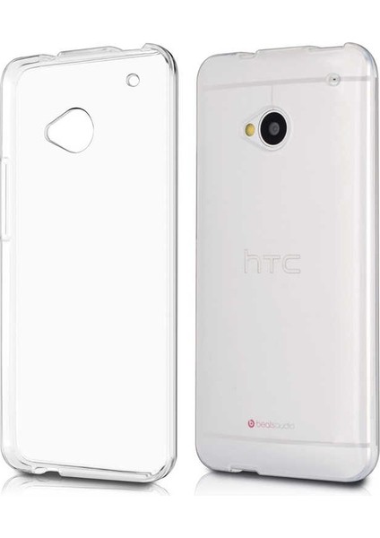 Htc One M7 Uyumlu Kılıf Süper Silikon Kapak