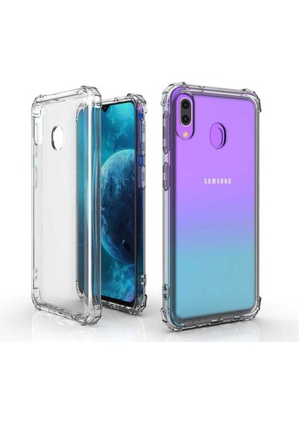 Samsung Galaxy A20 Uyumlu Kılıf Nitro Anti Shock Silikon