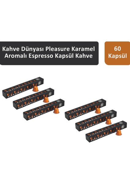 Kahve Dünyası Karamel Aromalı Kapsül Kahve 60 Kapsül