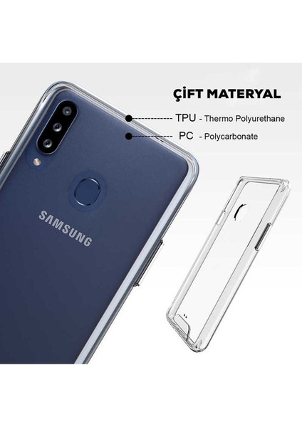 Samsung Galaxy A20S Uyumlu Kılıf Gard Silikon fiyatları