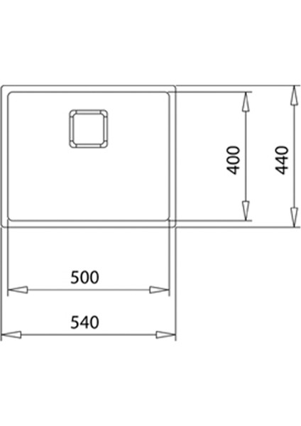 - Flexlınea RS15 50.40 Pureclean - Ankastre/tezgaha Sıfır/tezgahaltı Eviye - Paslanmaz Çelik - 50 cm - 115000046 modelleri