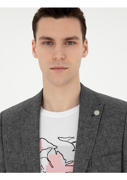 Erkek Antrasit Ex. Slim Fit Ceket 50285244-VR006 fiyatları