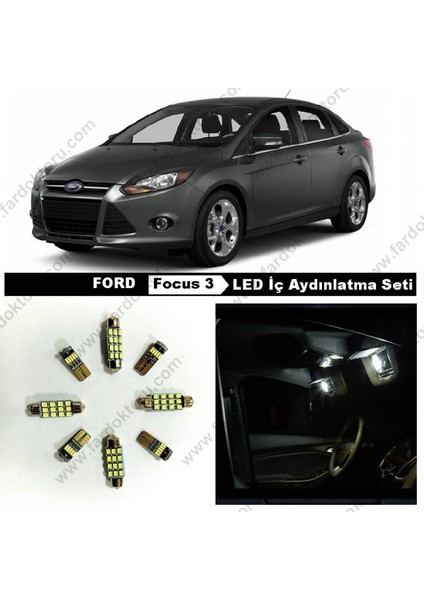 Ford Focus 3 LED Iç Aydınlatma Seti