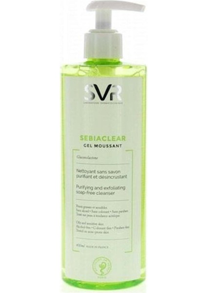 Sebiaclear Gel Moussant 400 ml