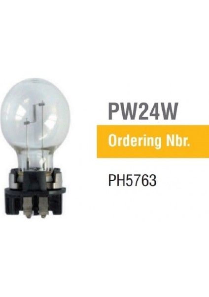 PW24W Oto Halojen Ampul PH5763