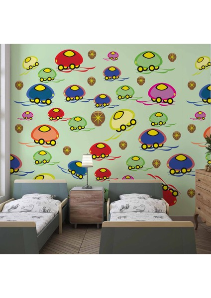 Mantar Arabalar Çocuk Odası