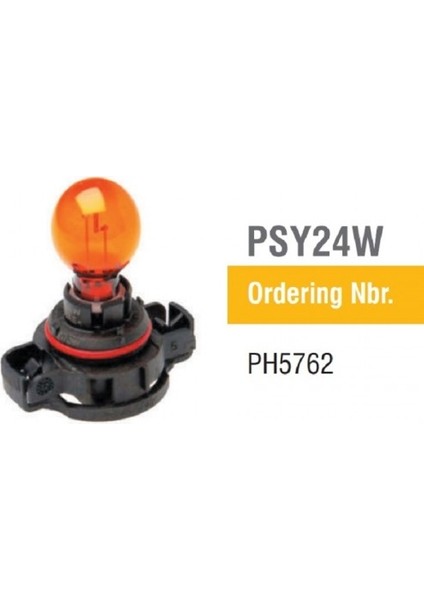 PSY24W Oto Halojen Ampul PH5762