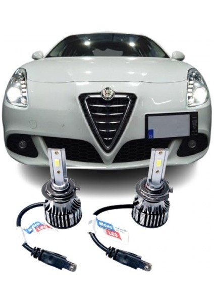 Gıulıetta LED Xenon Kısa Far Ampulü H7 Mono
