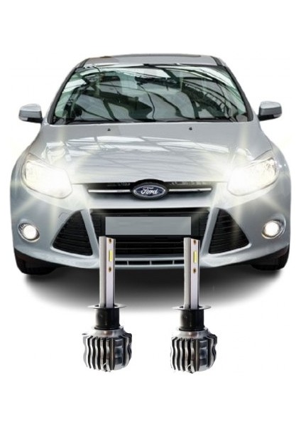 Ford Focus 3 (2012-2015) LED Uzun Far Ampulü H1 Zero