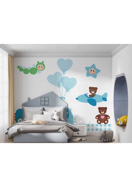 Uçan Bebek Çocuk Odası modelleri