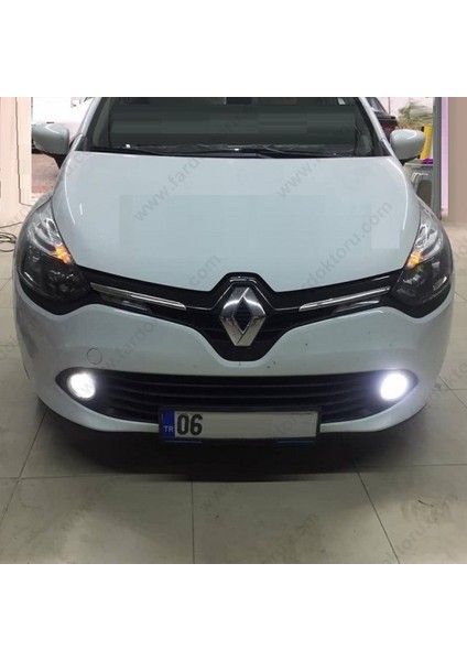 Clıo 4 LED Xenon Sis Farı Ampulü H16 Duo