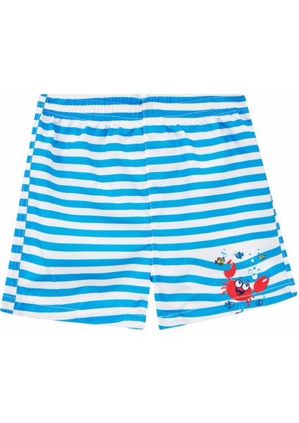 Deniz Şortu Erkek Çocuk Bebek Krust S201 Mavi modelleri