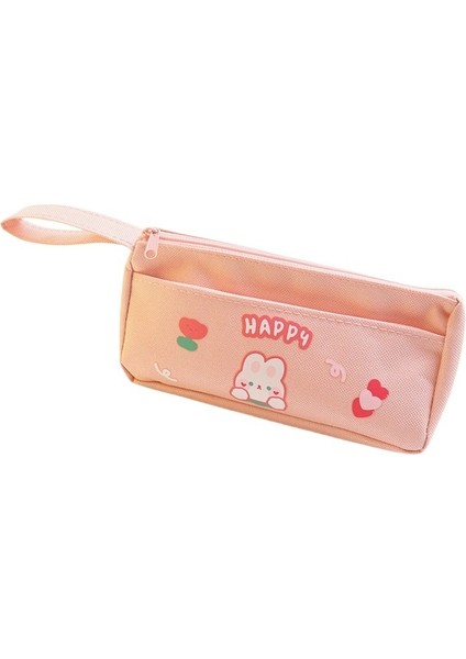 Japon Ortaokul Öğrencisi Kızın Sevimli Kalem Kutusunun Içinde Büyük Kapasiteli ve Güzel Görünümlü Kızlar Için Çift Katmanlı Kalem Çantası (Yurt Dışından)