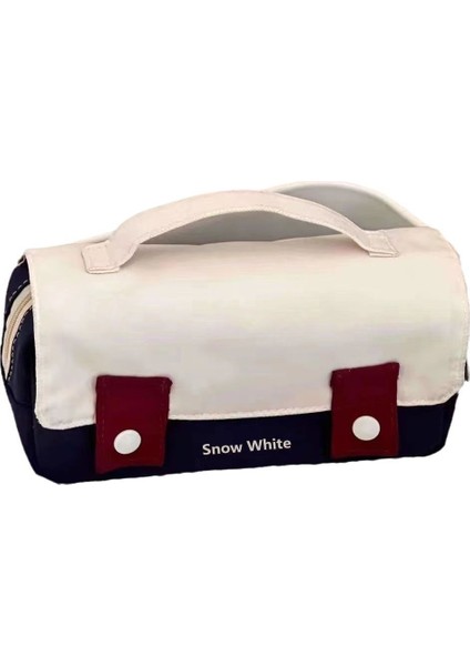 Yüksek Görünümlü Kız Gibi Büyük Kapasiteli Çok Fonksiyonlu Taşınabilir Öğrenci Kırtasiye Saklama Çantası (Yurt Dışından)