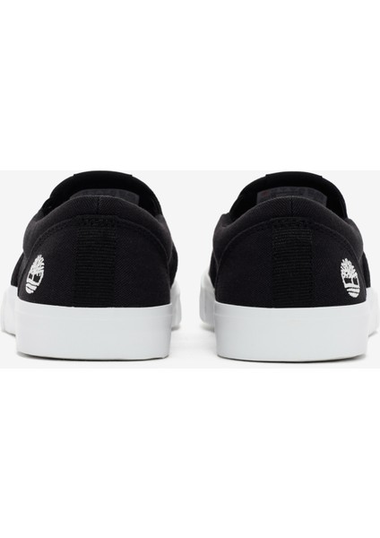 LOW SLIP ON SNEAKER Erkek Black Canvas Sneaker TB0A662WEK71 fırsatları