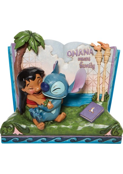 Ohana Aile Demektir Stitch Hikaye Kitabı Figür Biblo