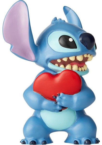 Kalp Tutan Stitch Reçine Figür Biblo fiyatları