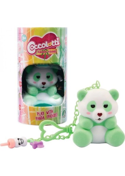 Coccolotti Interaktif Sesli ve Işıklı Sevimli Pandalar Anahtarlık & Çanta Akesesuarı - Yeşil Panda modelleri