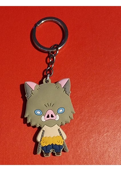 Demon Slayer Figürleri Tanjirou Nezuko Agatsuma Zenitsu Hashibira Inosuke Itabag Anahtarlık -4 Adet indirimleri